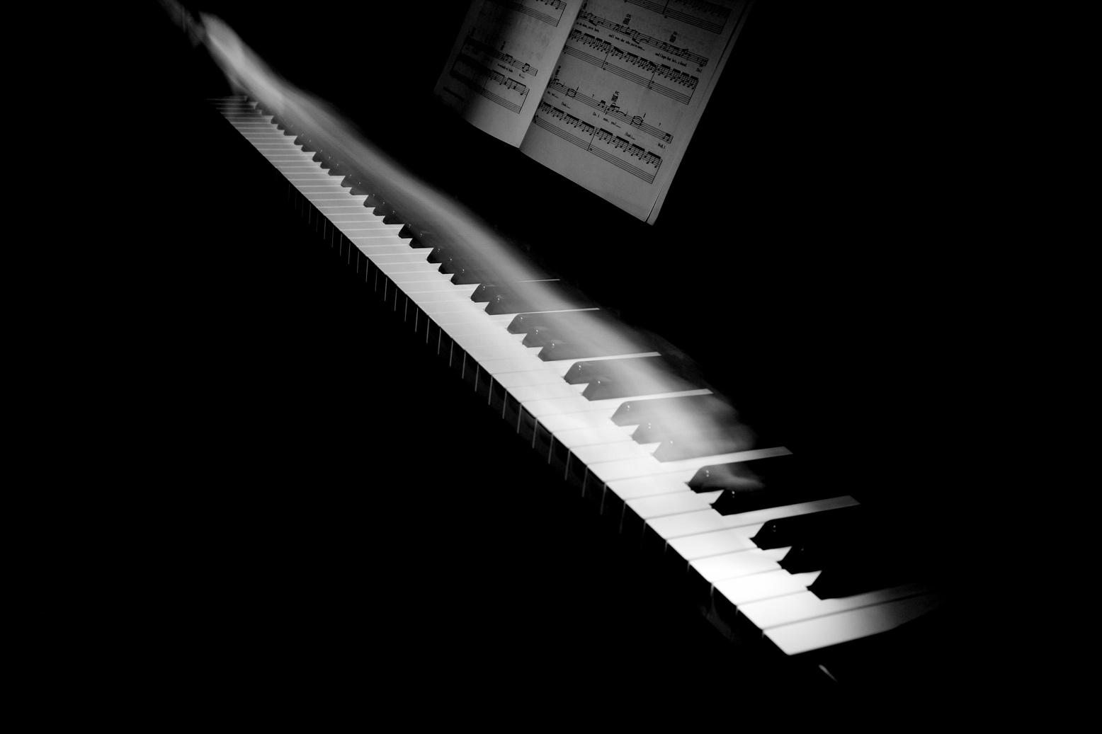 Black Electric Organ